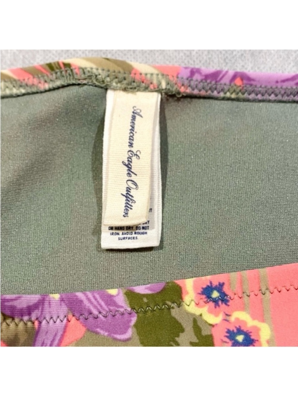 American Eagle Outfitters Floral Bandeau Style Bikini Top & Bikini Bottom - Picture 9 of 10